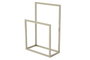 Hanah Home Ged-032-B Perchero de Metal Color Topo con Múltiples Ganchos y Estantes para Vestíbulo